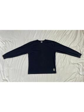 Carhartt men’s size large navy work dry long sleeved tshirt